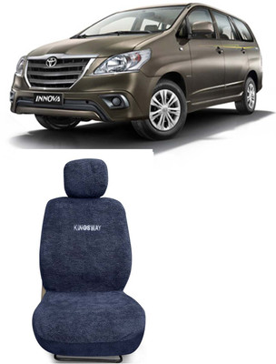 Kingsway Cotton Car Seat Cover For Toyota Innova(Fixed Head Rest, 8 Seater)