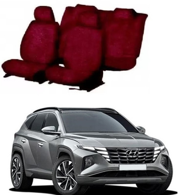 Autohug Cotton Car Seat Cover For Hyundai Tucson(All Detachable Headrest, Split Back Seat, With Back Seat Arm Rest, 5 Seater, 2 Back Seat Head Rests)