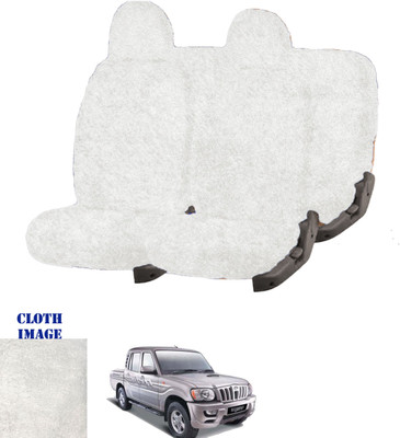 REPLEY Cotton Car Seat Cover For Mahindra Scorpio Getaway(Front Detachable Headrest, Without Back Seat Arm Rest, 9 Seater, 2 Back Seat Head Rests)
