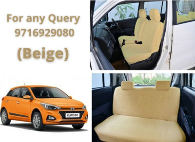 Chiefride Cotton Car Seat Cover For Hyundai Elite i20(All Detachable Headrest, With Back Seat Arm Rest, 5 Seater, 2 Back Seat Head Rests)