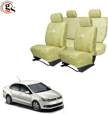 GSE Cotton Car Seat Cover For Volkswagen Vento(All Detachable Headrest, Mono Back Seat, With Back Seat Arm Rest, 5 Seater, 2 Back Seat Head Rests)