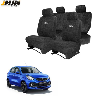 JMJW & SONS Cotton Car Seat Cover For Maruti Celerio(All Detachable Headrest, Mono Back Seat, Without Back Seat Arm Rest, 5 Seater, 2 Back Seat Head Rests)