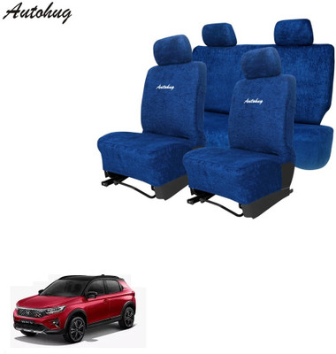 Autohug Cotton Car Seat Cover For Honda WRV(Front Detachable Headrest, Mono Back Seat, Without Back Seat Arm Rest, 5 Seater)