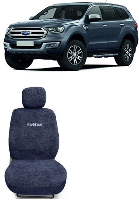 Kingsway Cotton Car Seat Cover For Ford Endeavour(Fixed Head Rest, 5 Seater)