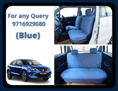 Chiefride Cotton Car Seat Cover For Maruti Baleno(All Detachable Headrest, With Back Seat Arm Rest, 5 Seater, 2 Back Seat Head Rests)