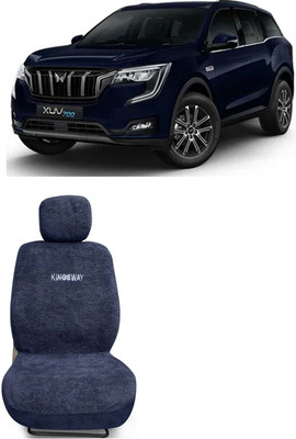 Kingsway Cotton Car Seat Cover For Mahindra XUV(Fixed Head Rest, 7 Seater)