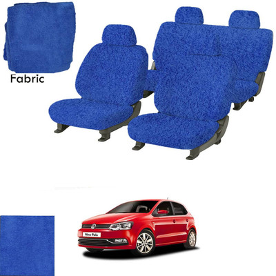 Crokrok Fabric Car Seat Cover For Volkswagen Polo Exquisite(Front Detachable Headrest, Mono Back Seat, With Back Seat Arm Rest, 5 Seater, 2 Back Seat Head Rests)