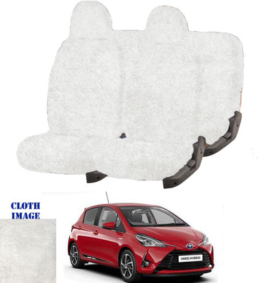REPLEY Cotton Car Seat Cover For Toyota Yaris(Front Detachable Headrest, Without Back Seat Arm Rest, 5 Seater, 2 Back Seat Head Rests)