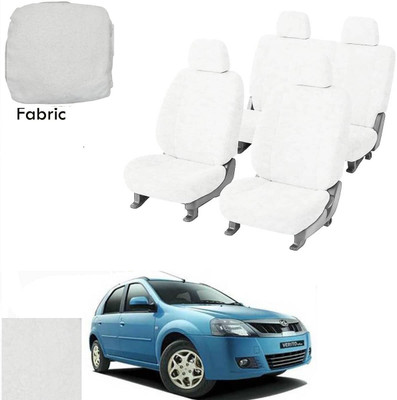 Crokrok Fabric Car Seat Cover For Mahindra Verito(Front Detachable Headrest, Mono Back Seat, With Back Seat Arm Rest, 5 Seater, 2 Back Seat Head Rests)