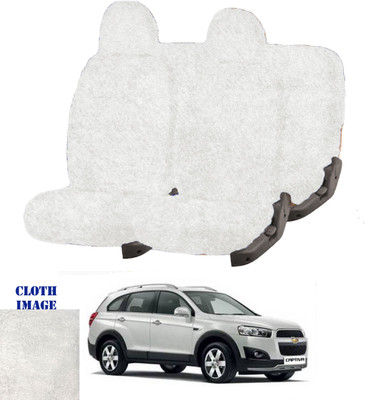 REPLEY Cotton Car Seat Cover For Chevrolet Captiva(Front Detachable Headrest, Without Back Seat Arm Rest, 5 Seater, 2 Back Seat Head Rests)