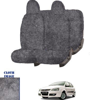 REPLEY Cotton Car Seat Cover For Tata Indica V2(Front Detachable Headrest, Without Back Seat Arm Rest, 5 Seater, 2 Back Seat Head Rests)