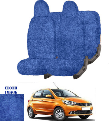 REPLEY Cotton Car Seat Cover For Tata Tiago(Front Detachable Headrest, Without Back Seat Arm Rest, 5 Seater, 2 Back Seat Head Rests)