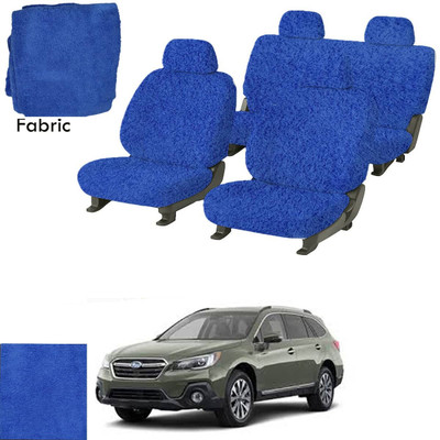 Crokrok Fabric Car Seat Cover For Subaru Outback(Front Detachable Headrest, Mono Back Seat, With Back Seat Arm Rest, 5 Seater, 2 Back Seat Head Rests)