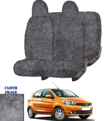 REPLEY Cotton Car Seat Cover For Tata Tiago(Front Detachable Headrest, Without Back Seat Arm Rest, 5 Seater, 2 Back Seat Head Rests)