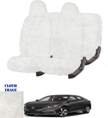 REPLEY Cotton Car Seat Cover For Honda Civic(Front Detachable Headrest, Without Back Seat Arm Rest, 5 Seater, 2 Back Seat Head Rests)