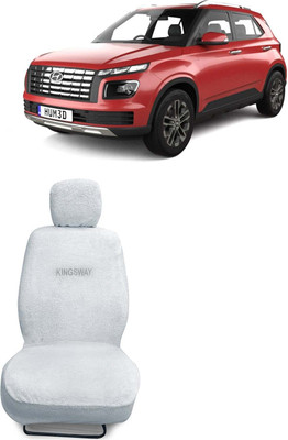 Kingsway Cotton Car Seat Cover For Hyundai Venue(Fixed Head Rest, 5 Seater)