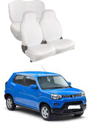 Autoxygen Cotton Car Seat Cover For Maruti S-Presso(Fixed Head Rest, Mono Back Seat, Without Back Seat Arm Rest, 5 Seater, 2 Back Seat Head Rests)
