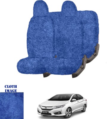 REPLEY Cotton Car Seat Cover For Honda City 1.3/1.5(Front Detachable Headrest, Without Back Seat Arm Rest, 5 Seater, 2 Back Seat Head Rests)