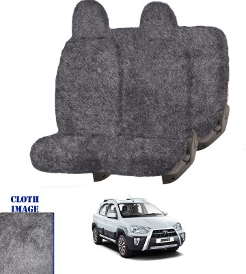 REPLEY Cotton Car Seat Cover For Toyota Etios Cross(Front Detachable Headrest, Without Back Seat Arm Rest, 5 Seater, 2 Back Seat Head Rests)