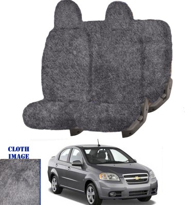 REPLEY Cotton Car Seat Cover For Chevrolet Aveo(Front Detachable Headrest, Without Back Seat Arm Rest, 5 Seater, 2 Back Seat Head Rests)