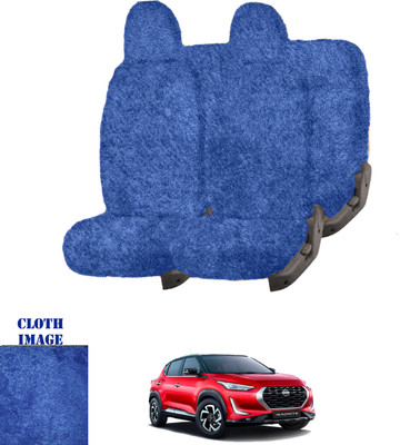REPLEY Cotton Car Seat Cover For Nissan Magnite(Front Detachable Headrest, Without Back Seat Arm Rest, 5 Seater, 2 Back Seat Head Rests)