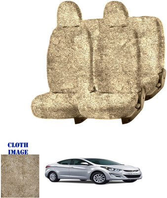REPLEY Cotton Car Seat Cover For Hyundai Elantra Fludic(Front Detachable Headrest, Without Back Seat Arm Rest, 5 Seater, 2 Back Seat Head Rests)
