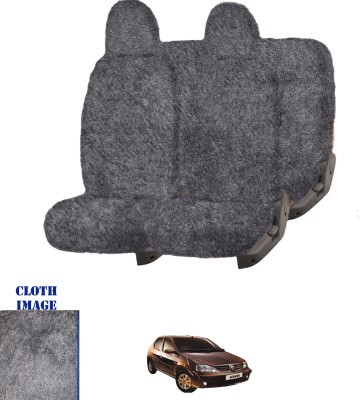 REPLEY Cotton Car Seat Cover For Mahindra Logan Edge(Front Detachable Headrest, Without Back Seat Arm Rest, 5 Seater, 2 Back Seat Head Rests)