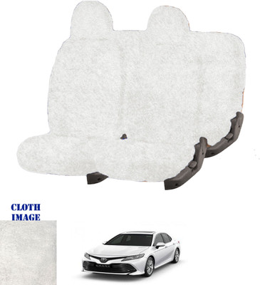 REPLEY Cotton Car Seat Cover For Toyota New Camry(Front Detachable Headrest, Without Back Seat Arm Rest, 5 Seater, 2 Back Seat Head Rests)
