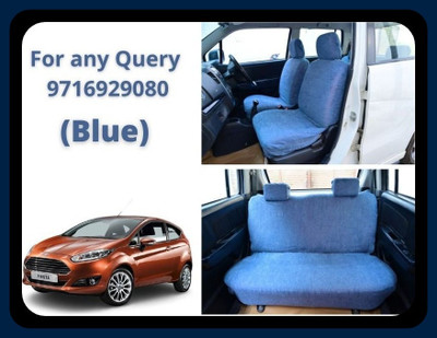 Chiefride Cotton Car Seat Cover For Ford Fiesta(All Detachable Headrest, With Back Seat Arm Rest, 5 Seater, 2 Back Seat Head Rests)