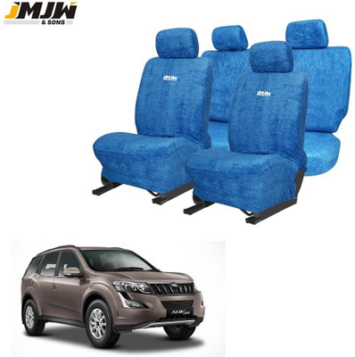 JMJW & SONS Cotton Car Seat Cover For Mahindra XUV300(All Detachable Headrest, Split Back Seat, With Back Seat Arm Rest, 5 Seater, 3 Back Seat Head Rests)