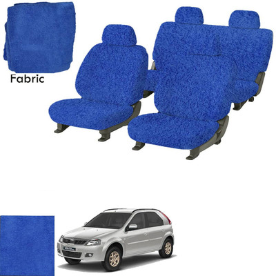 Crokrok Fabric Car Seat Cover For Mahindra Verito Vibe CS(Front Detachable Headrest, Mono Back Seat, With Back Seat Arm Rest, 5 Seater, 2 Back Seat Head Rests)