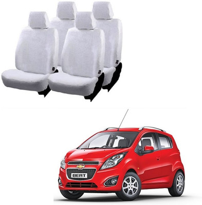 Autohug Cotton Car Seat Cover For Chevrolet Beat(All Detachable Headrest, Mono Back Seat, Without Back Seat Arm Rest, 5 Seater, 2 Back Seat Head Rests)