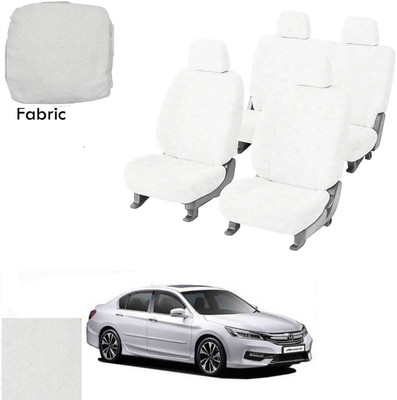 Crokrok Fabric Car Seat Cover For Honda Accord(Front Detachable Headrest, Mono Back Seat, With Back Seat Arm Rest, 5 Seater, 2 Back Seat Head Rests)