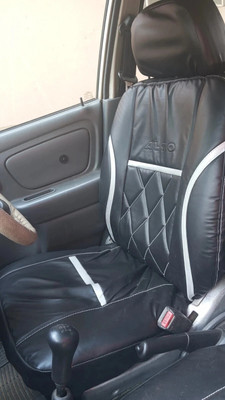 srq PU Leather Car Seat Cover For Maruti Alto(Front Detachable Headrest, Mono Back Seat, Without Back Seat Arm Rest, 5 Seater, 2 Back Seat Head Rests)