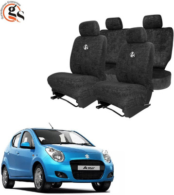 GSE Cotton Car Seat Cover For Maruti A-Star(All Detachable Headrest, Mono Back Seat, Without Back Seat Arm Rest, 5 Seater, 2 Back Seat Head Rests)
