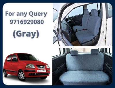 Chiefride Cotton Car Seat Cover For Hyundai Santro Xing(All Detachable Headrest, Without Back Seat Arm Rest, 5 Seater, 2 Back Seat Head Rests)