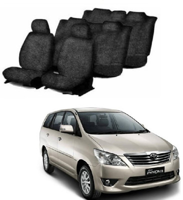 Autohug Cotton Car Seat Cover For Toyota Innova 7S(All Detachable Headrest, Split Back Seat, Without Back Seat Arm Rest, 7 Seater, 2 Back Seat Head Rests)