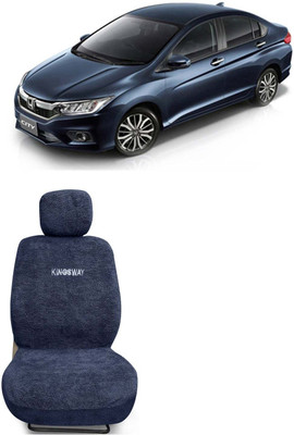 Kingsway Cotton Car Seat Cover For Honda City(Fixed Head Rest, 5 Seater)