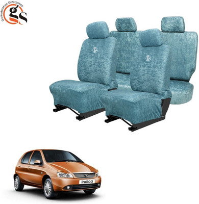 GSE Cotton Car Seat Cover For Tata Indica(Front Detachable Headrest, Mono Back Seat, Without Back Seat Arm Rest, 5 Seater)