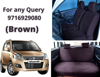 Chiefride Cotton Car Seat Cover For Maruti Wagon R 1.0(NA, 5 Seater)
