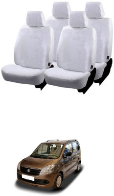 Autohug Cotton Car Seat Cover For Maruti Wagon R 1.0(All Detachable Headrest, Split Back Seat, Without Back Seat Arm Rest, 5 Seater, 2 Back Seat Head Rests)
