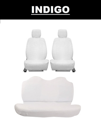 Autoxygen Cotton Car Seat Cover For Tata Indigo(Front Detachable Headrest, Mono Back Seat, Without Back Seat Arm Rest, 5 Seater, 2 Back Seat Head Rests)