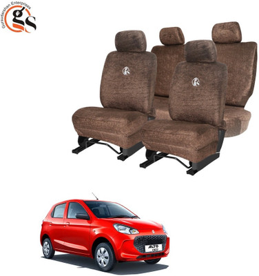 GSE Cotton Car Seat Cover For Maruti Alto K10(All Detachable Headrest, Mono Back Seat, Without Back Seat Arm Rest, 5 Seater, 2 Back Seat Head Rests)