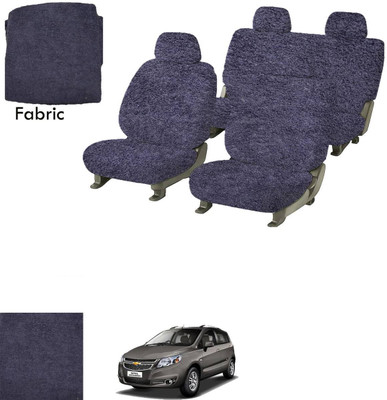 Crokrok Fabric Car Seat Cover For Chevrolet Sail Hatchback(Front Detachable Headrest, Mono Back Seat, With Back Seat Arm Rest, 5 Seater, 2 Back Seat Head Rests)