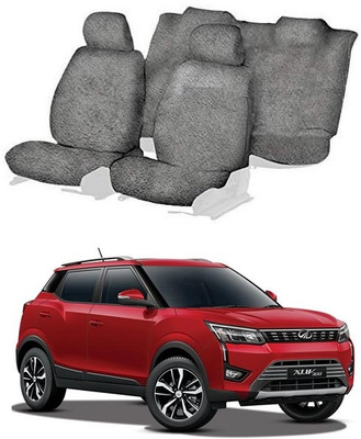 Autohug Cotton Car Seat Cover For Mahindra XUV300(All Detachable Headrest, Split Back Seat, With Back Seat Arm Rest, 5 Seater, 2 Back Seat Head Rests)