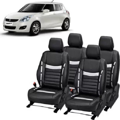 autodesign PU Leather Car Seat Cover For Maruti Swift(All Detachable Headrest, Split Back Seat, Without Back Seat Arm Rest, 5 Seater, 2 Back Seat Head Rests)