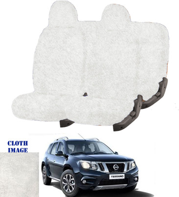 REPLEY Cotton Car Seat Cover For Nissan Terrano(Front Detachable Headrest, Without Back Seat Arm Rest, 7 Seater, 2 Back Seat Head Rests)