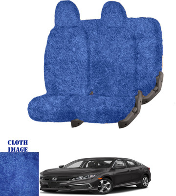 REPLEY Cotton Car Seat Cover For Honda Civic(Front Detachable Headrest, Without Back Seat Arm Rest, 5 Seater, 2 Back Seat Head Rests)