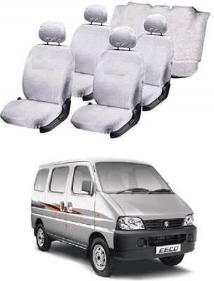 Autohug Cotton Car Seat Cover For Maruti Eeco 7S(Fixed Head Rest, Mono Back Seat, Without Back Seat Arm Rest, 7 Seater)