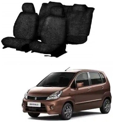 Autohug Cotton Car Seat Cover For Maruti Zen Estilo(All Detachable Headrest, Mono Back Seat, Without Back Seat Arm Rest, 5 Seater, 2 Back Seat Head Rests)